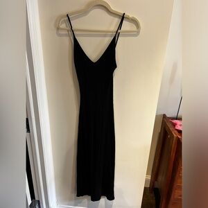 Brandy Melville Black Midi Dress